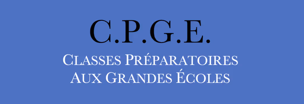 Preparatory Classes (CPGE) - Grants access to Engineering Schools